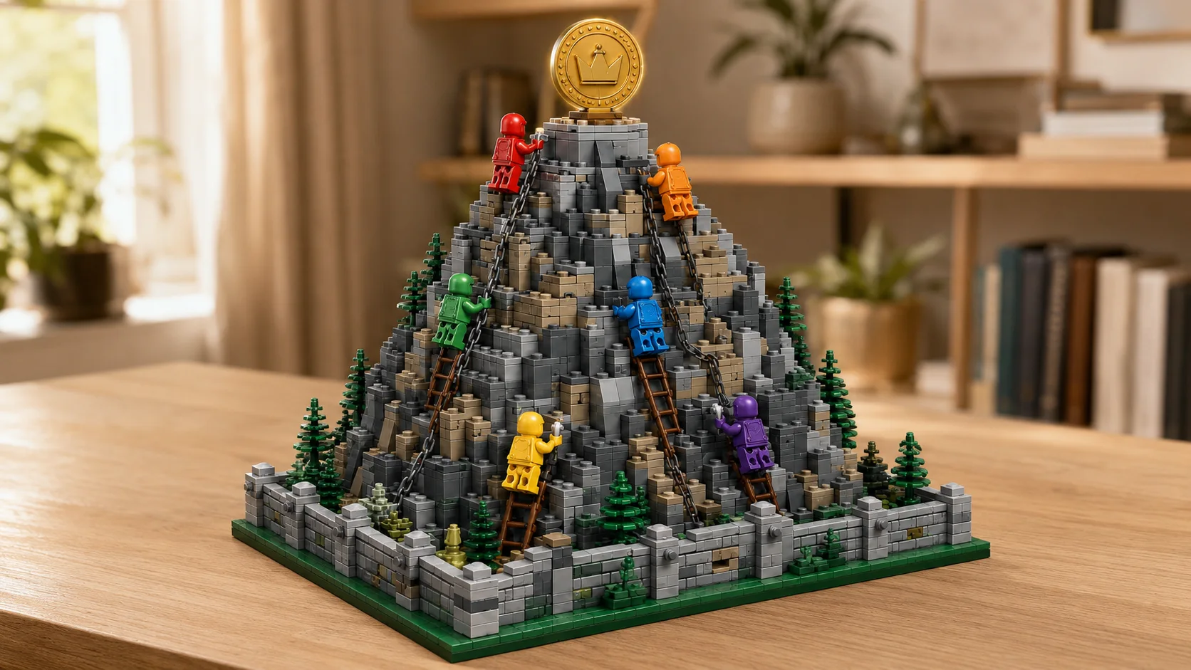 LEGO ICONS King of the Mountain is the strangest thing LEGO has done in years